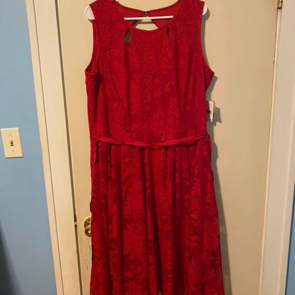 Red Lace Dress